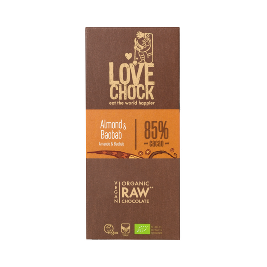 Sooth reep chocola van Love Chock Almond & Baobab