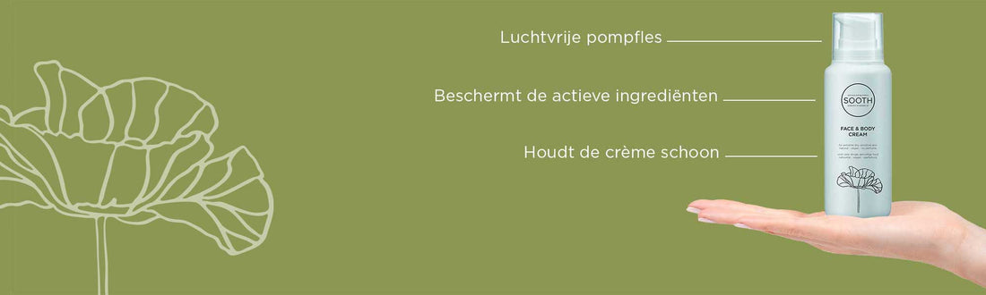 Sooth in luchtvrije pompfles: veilig en schoon